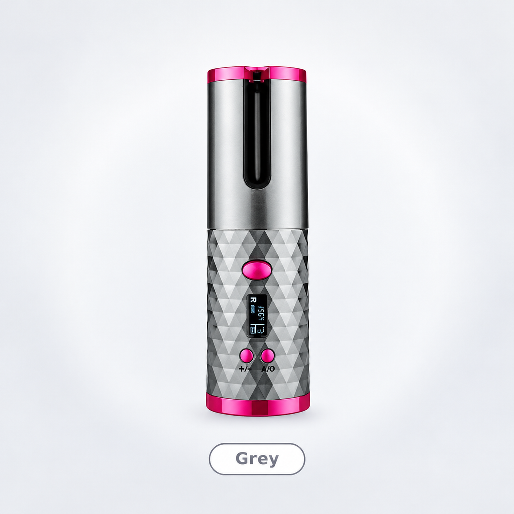Wireless Automatic Curling Iron – USB Rechargeable | Rosaluxe
